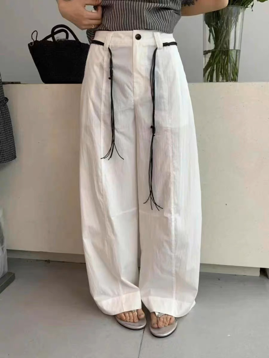 8997 百搭直筒弯刀裤