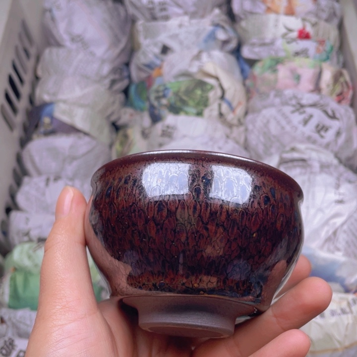 茶盏建窑建盏主人杯