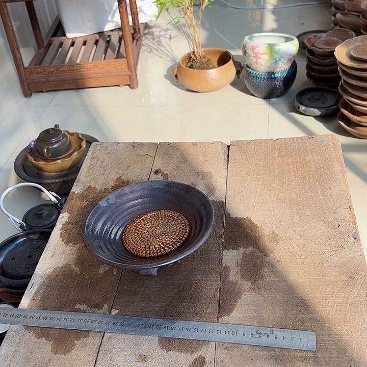 紫砂宜兴紫砂粗陶茶具22