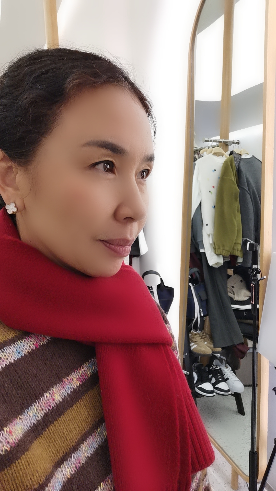 乔姐长款女装全品类宝藏店铺纯色韩版红色