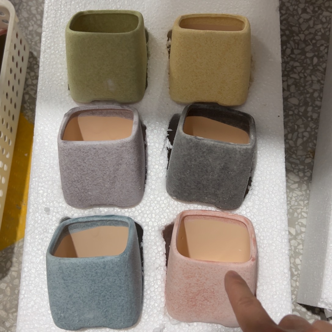 陶瓷多肉小花盆@@4