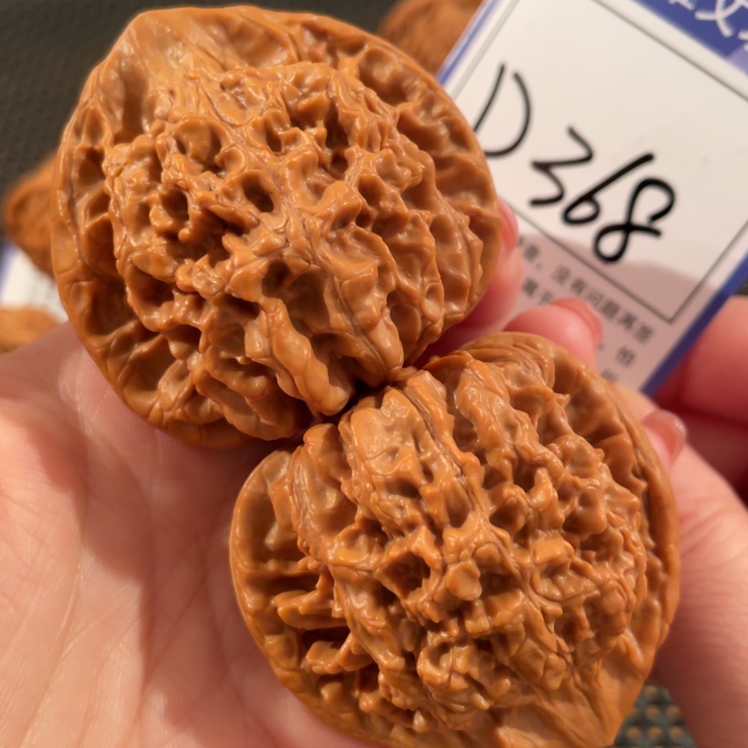 把件文玩核桃D368官帽49