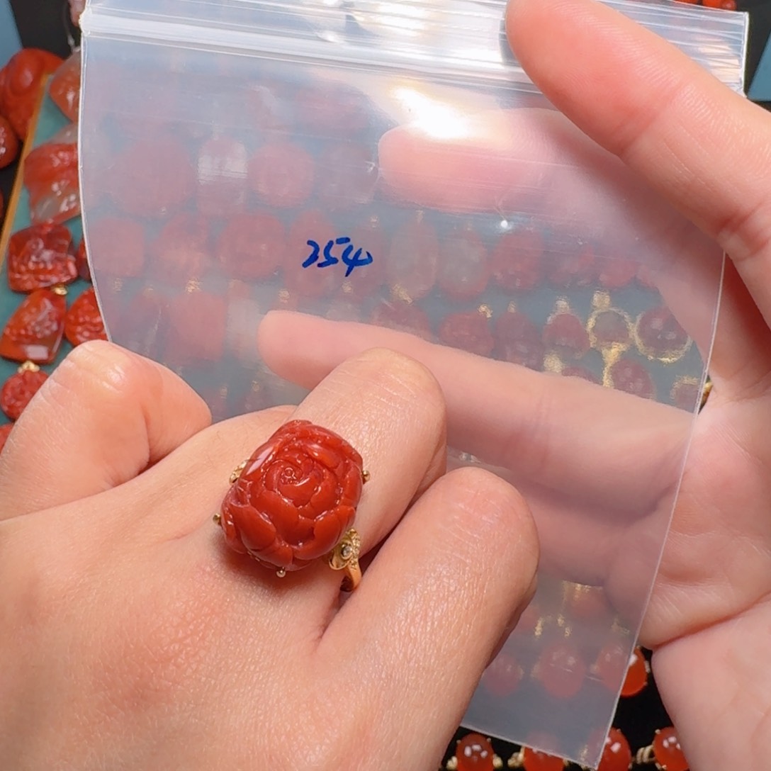 南红玛瑙南红玛瑙银S925镶嵌