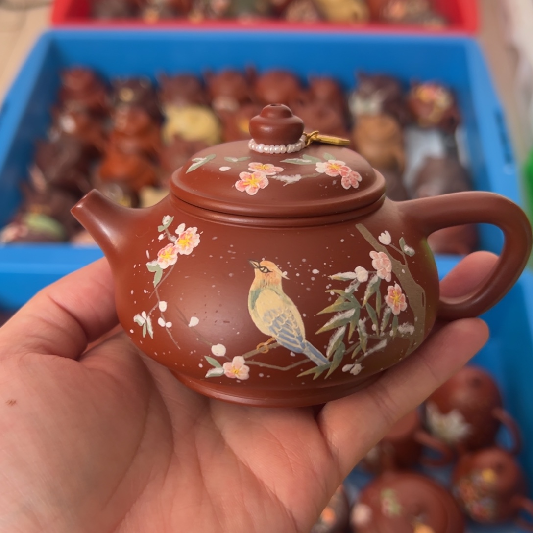 茶壶紫砂180ml领券到手175