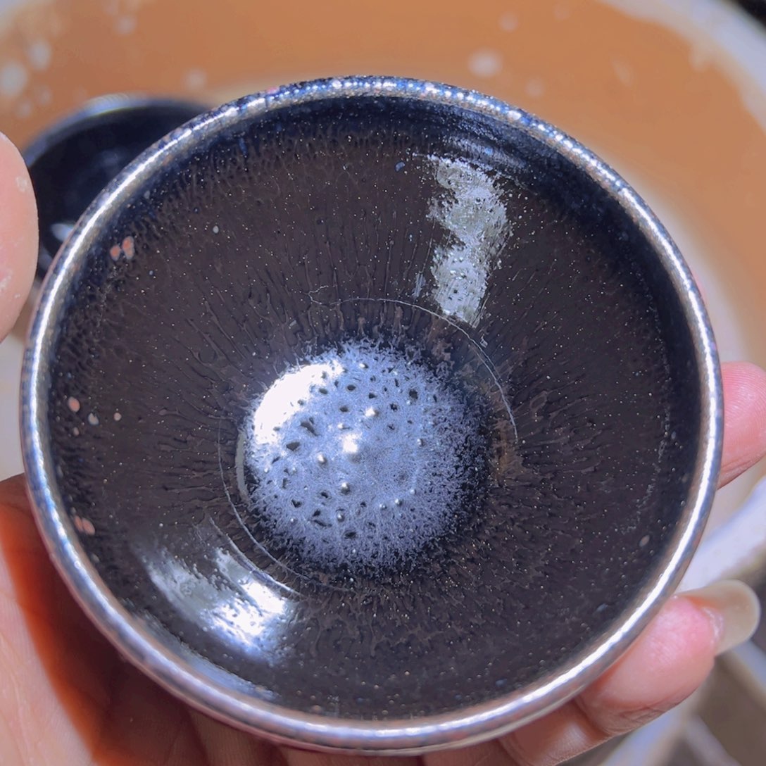 茶盏64 建窑建盏叶明龙窑