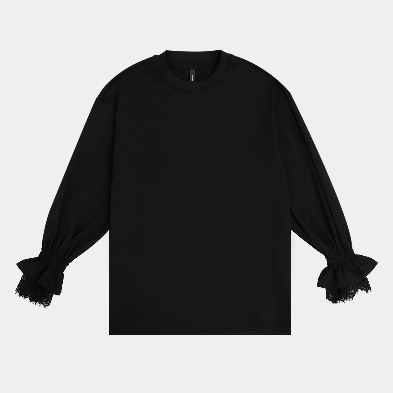 GGAHOLIDAY时尚休闲简约宽松纯色套头打底衫百搭长袖T恤-161004