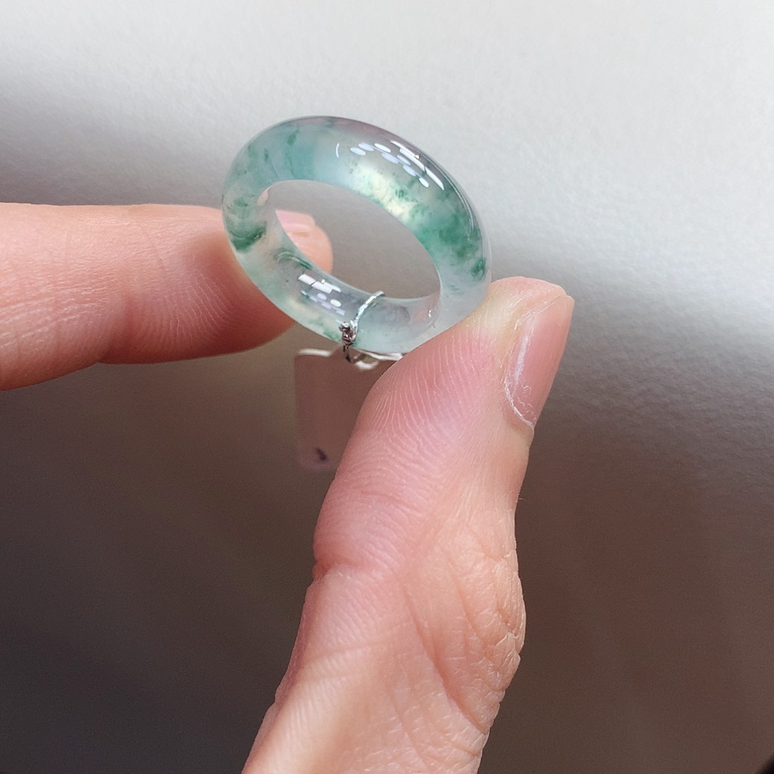 翡翠戒指未镶嵌9号
