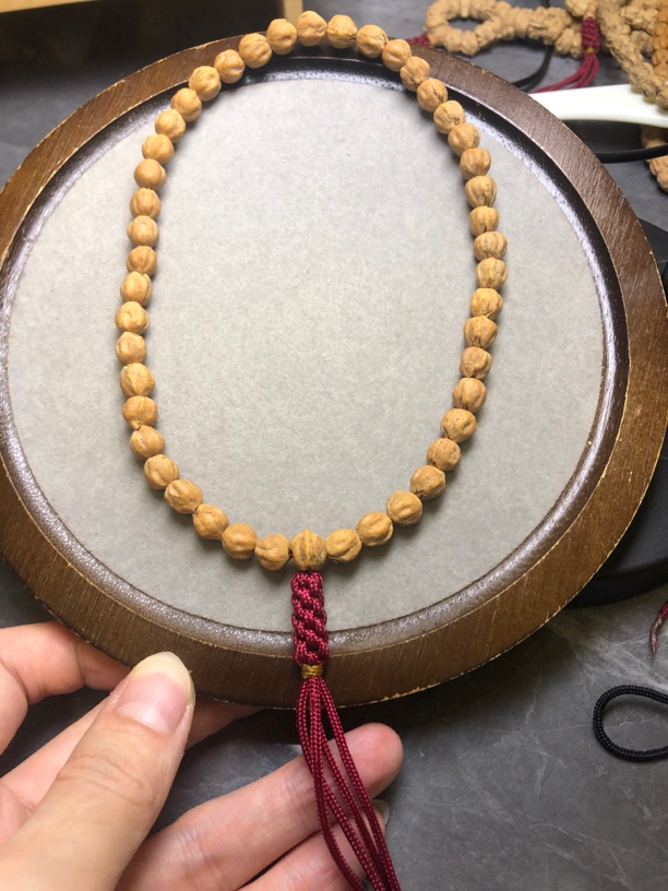 【原桩莲花】纯原桩手持 百香籽保红保透手持