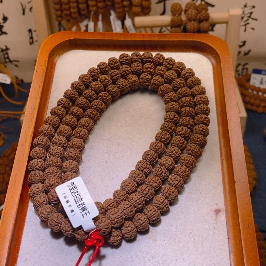 手串金刚菩提勿里达纯血老树王108，10➕