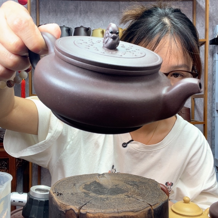 茶杯紫砂原矿紫砂杯