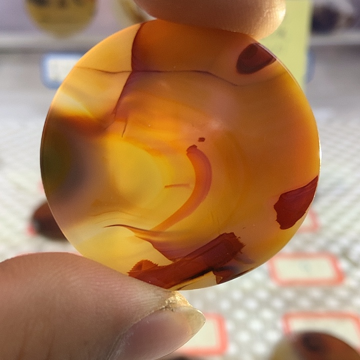 玛瑙/玉髓未镶嵌颈饰