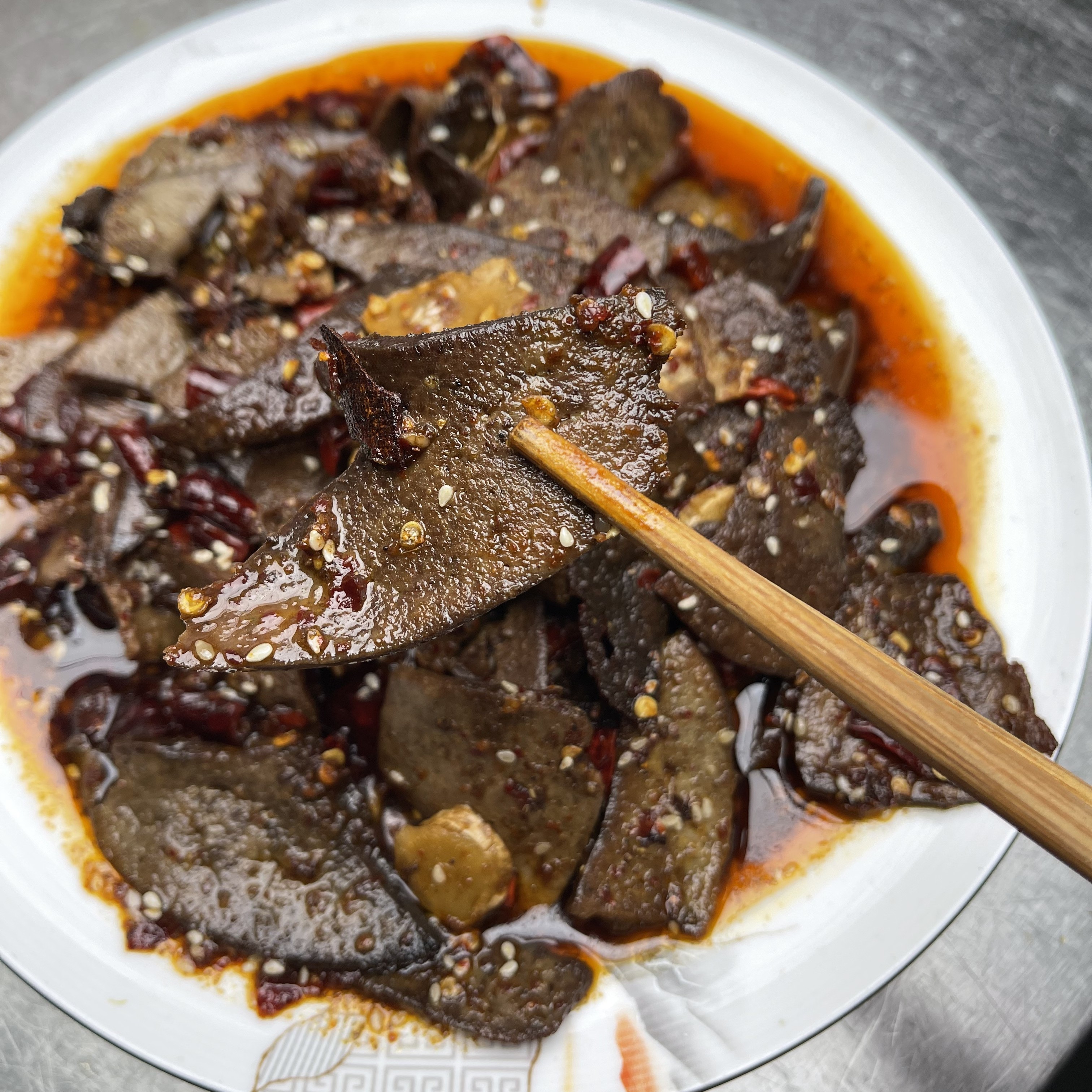 【丁厨子专属】常德招牌椒盐猪肝湖南口味