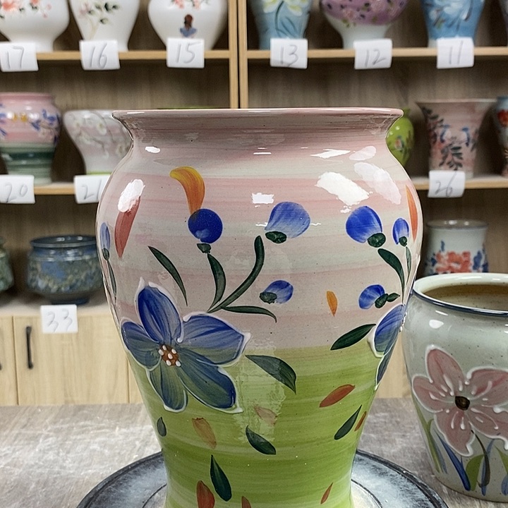 缸13zp景德镇陶瓷花盆