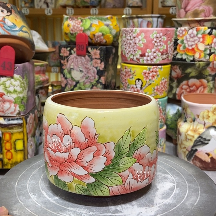 景德镇艺术手绘作品