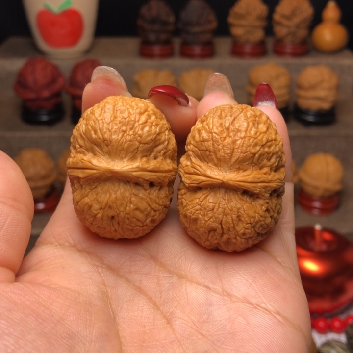 文玩核桃把件16花生元宝