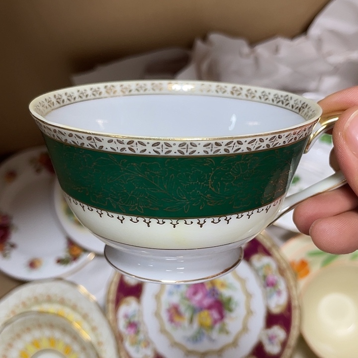 现代中古欧瓷瓷器陶瓷