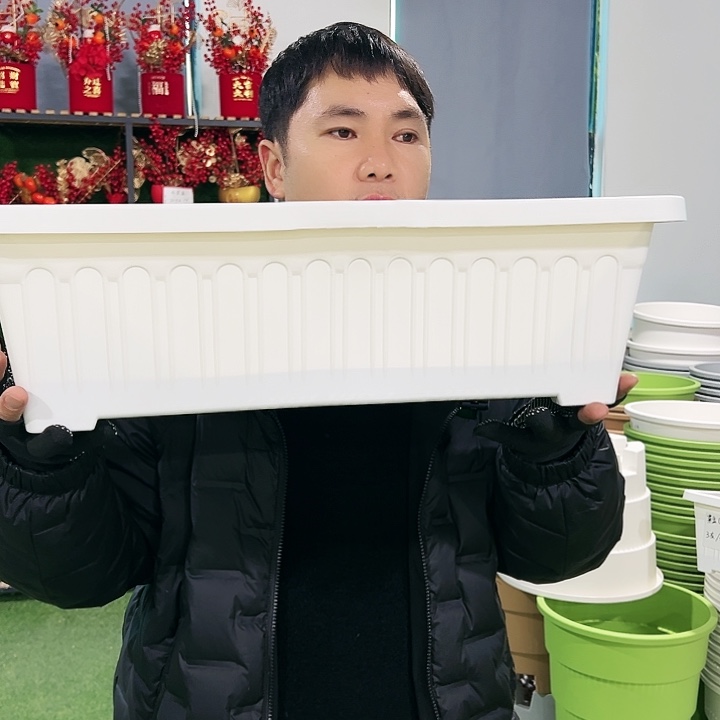 特价菜盆长46宽24高15白色3个