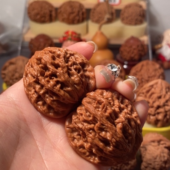 文玩核桃吊坠饰****饰42虎头