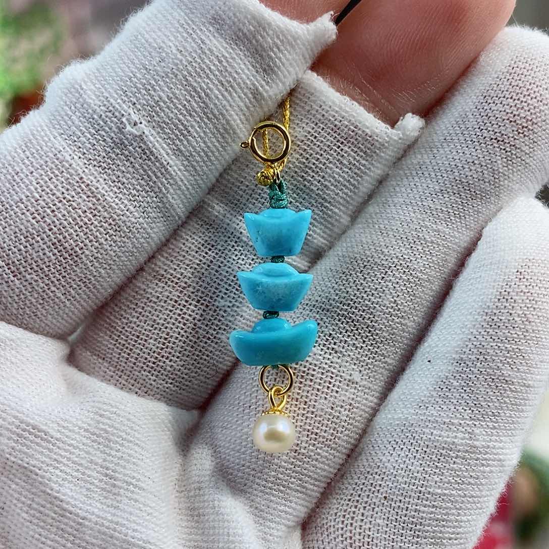 绿松石珠宝奇石未镶嵌