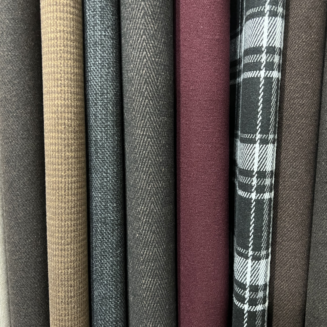 水洗秋冬季时装面料水洗小羊绒秋冬季时装面料裤子布料直播间