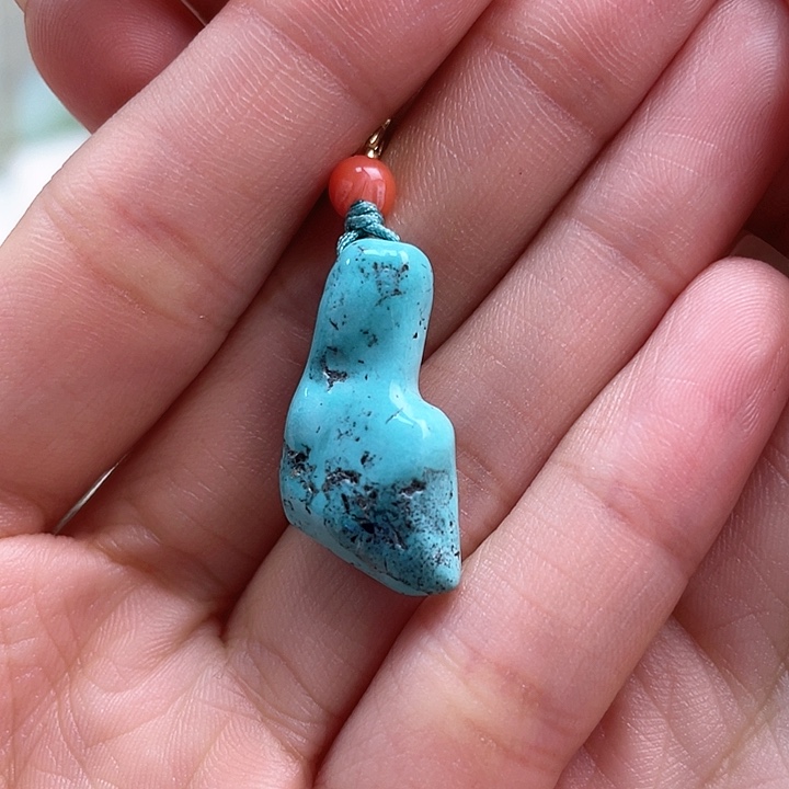 未镶嵌绿松石珠宝奇石