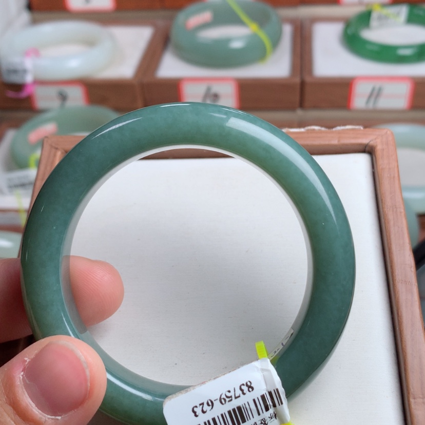 【闪购商品】和田玉手镯未镶嵌53.3