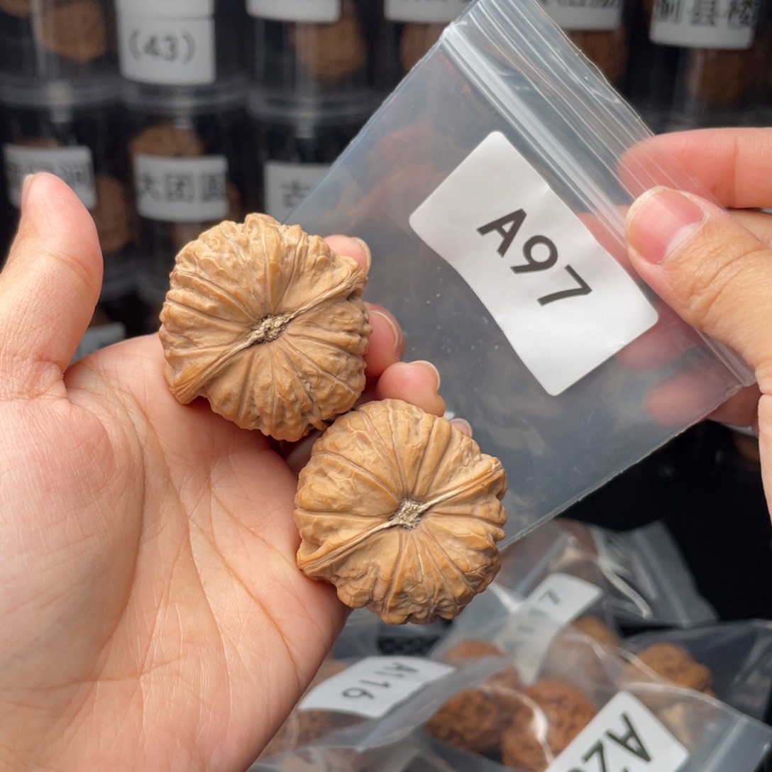 文玩核桃把件42南瓜