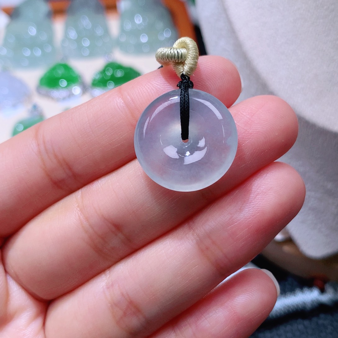 颈饰未镶嵌翡翠扣子20.2*5