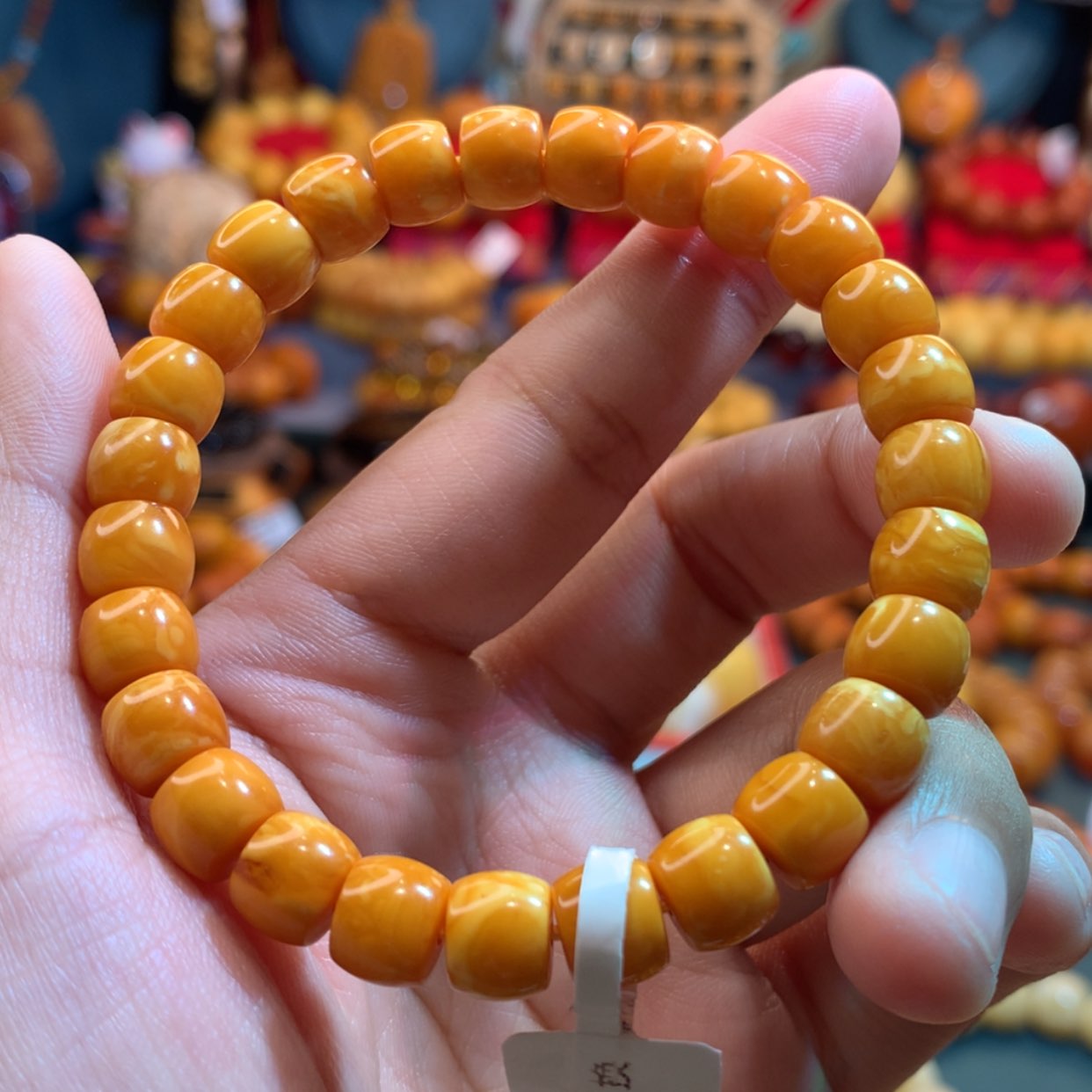 【闪购商品】蜜蜡手串未镶嵌蜜蜡手串