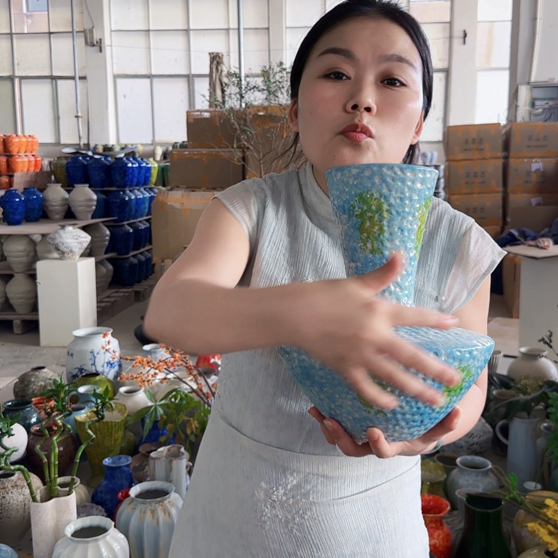 景德镇陶瓷艺术花瓶