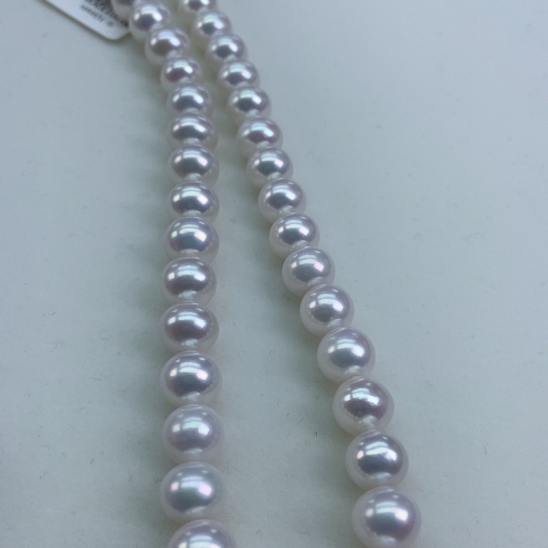 淡水珍珠9/10极强冷光炫彩干净银S925镶嵌