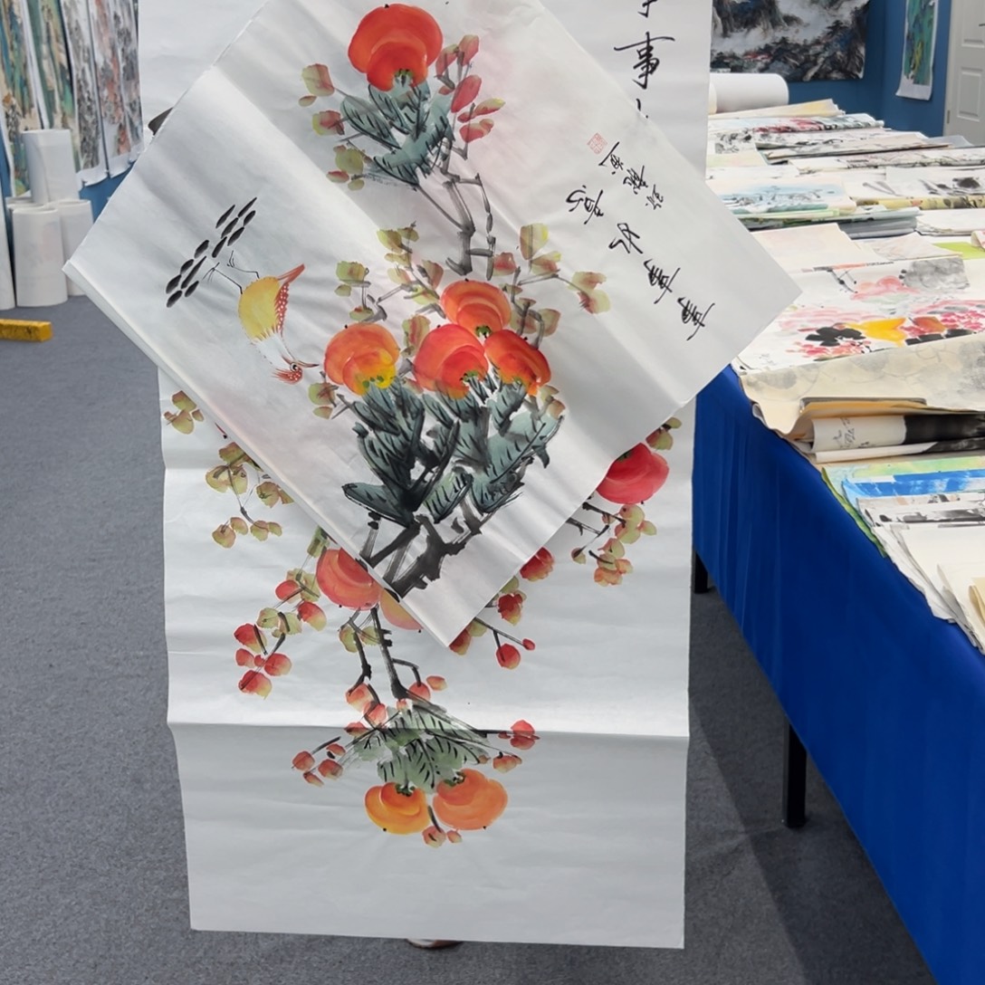 国画绘画作品请欣赏展示