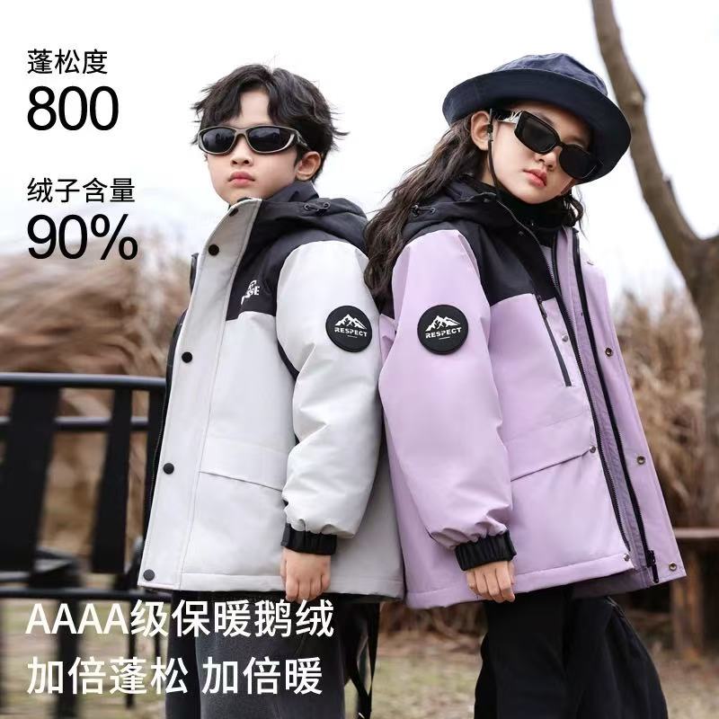 M010-高品质冲锋衣鹅绒服