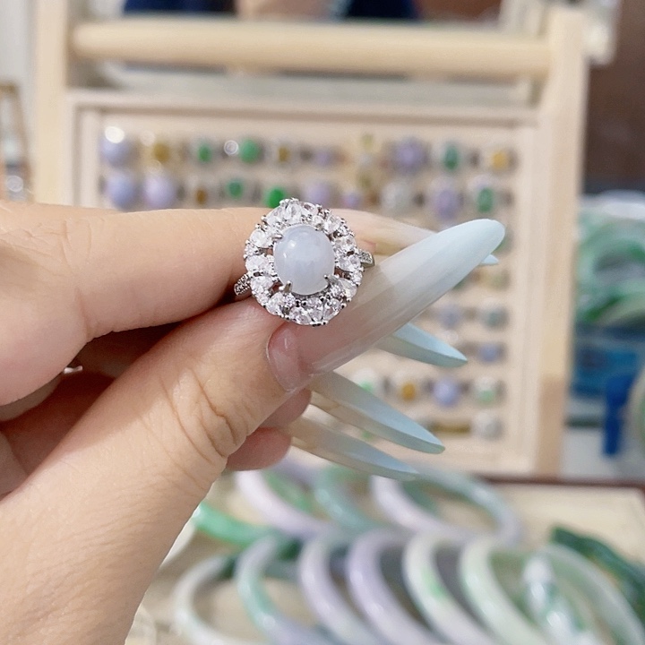 颈饰未镶嵌翡翠天然翡翠Ａ货