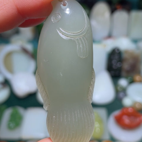 和田玉挂件未镶嵌