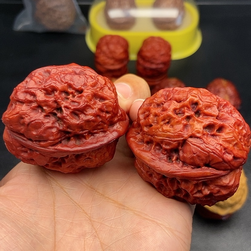 【闪购商品】把件文玩核桃44尺金蟾王