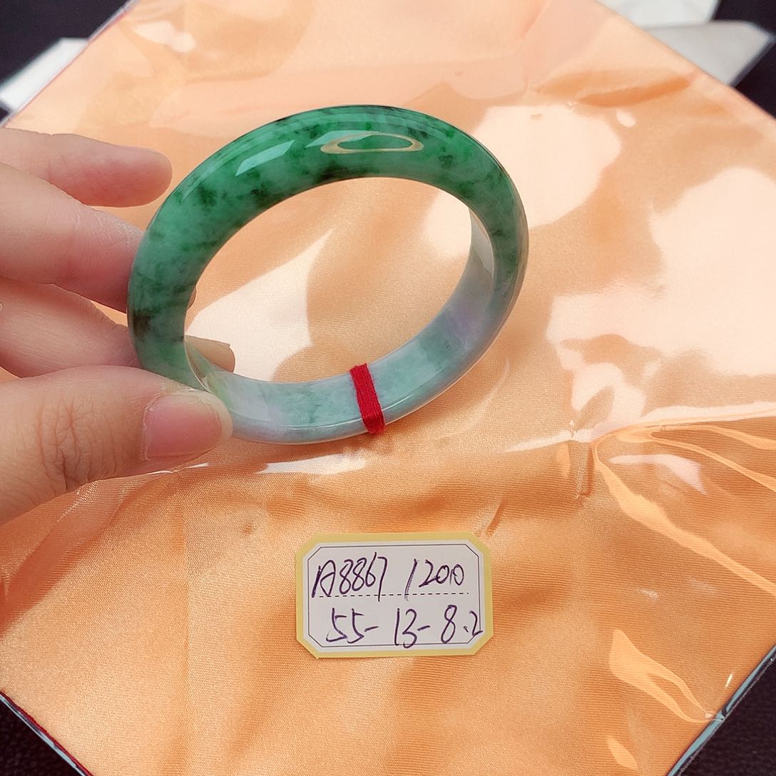 翡翠手镯未镶嵌天然缅甸翡翠A货