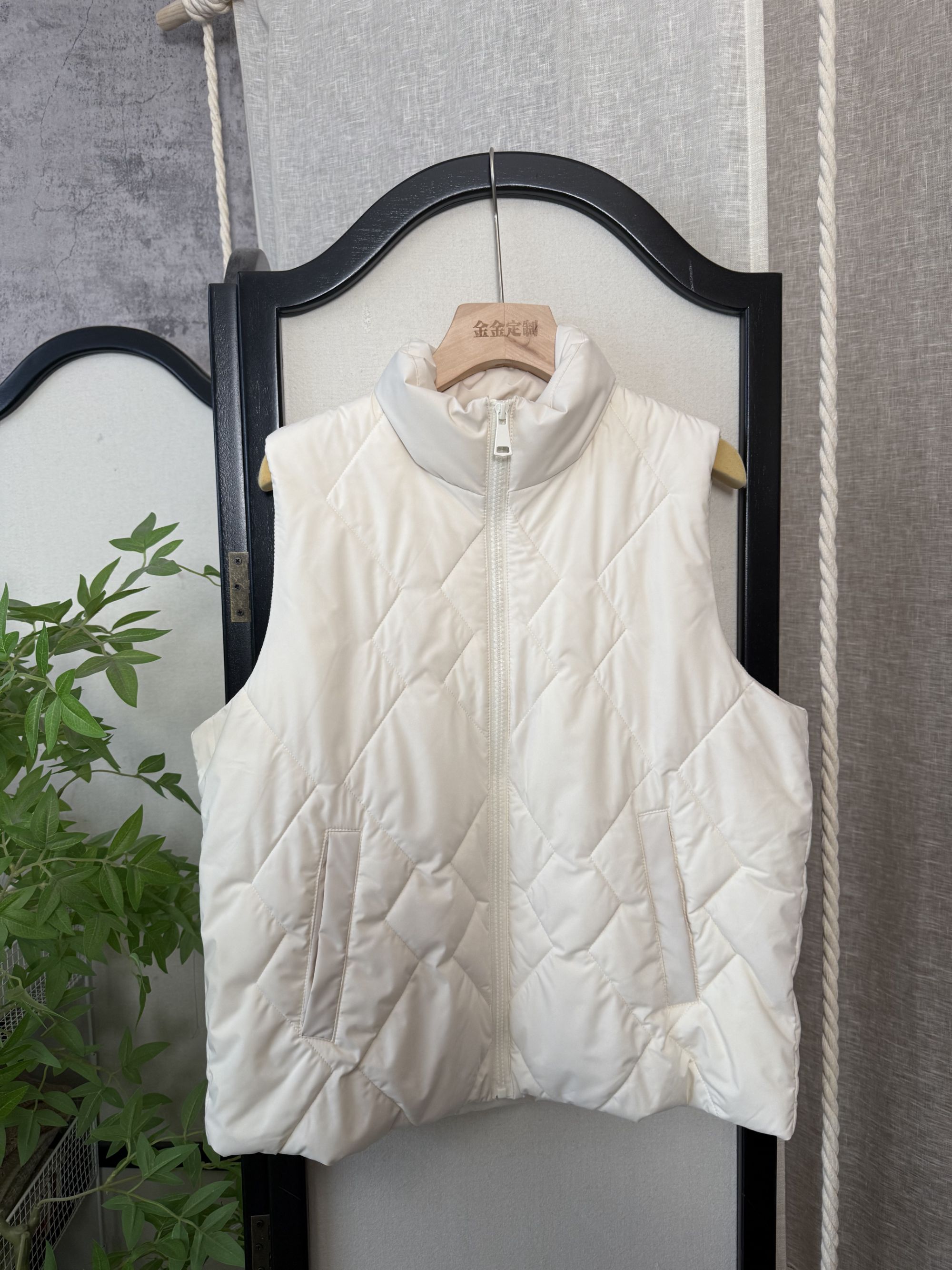 【粉丝专属品牌调配服务】桑蚕丝棉服马甲定制，包工包料