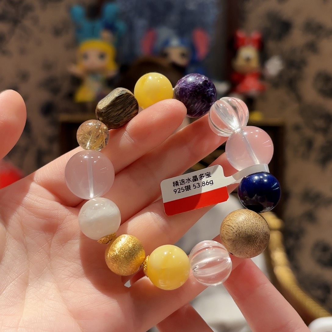 未镶嵌手链水晶手串