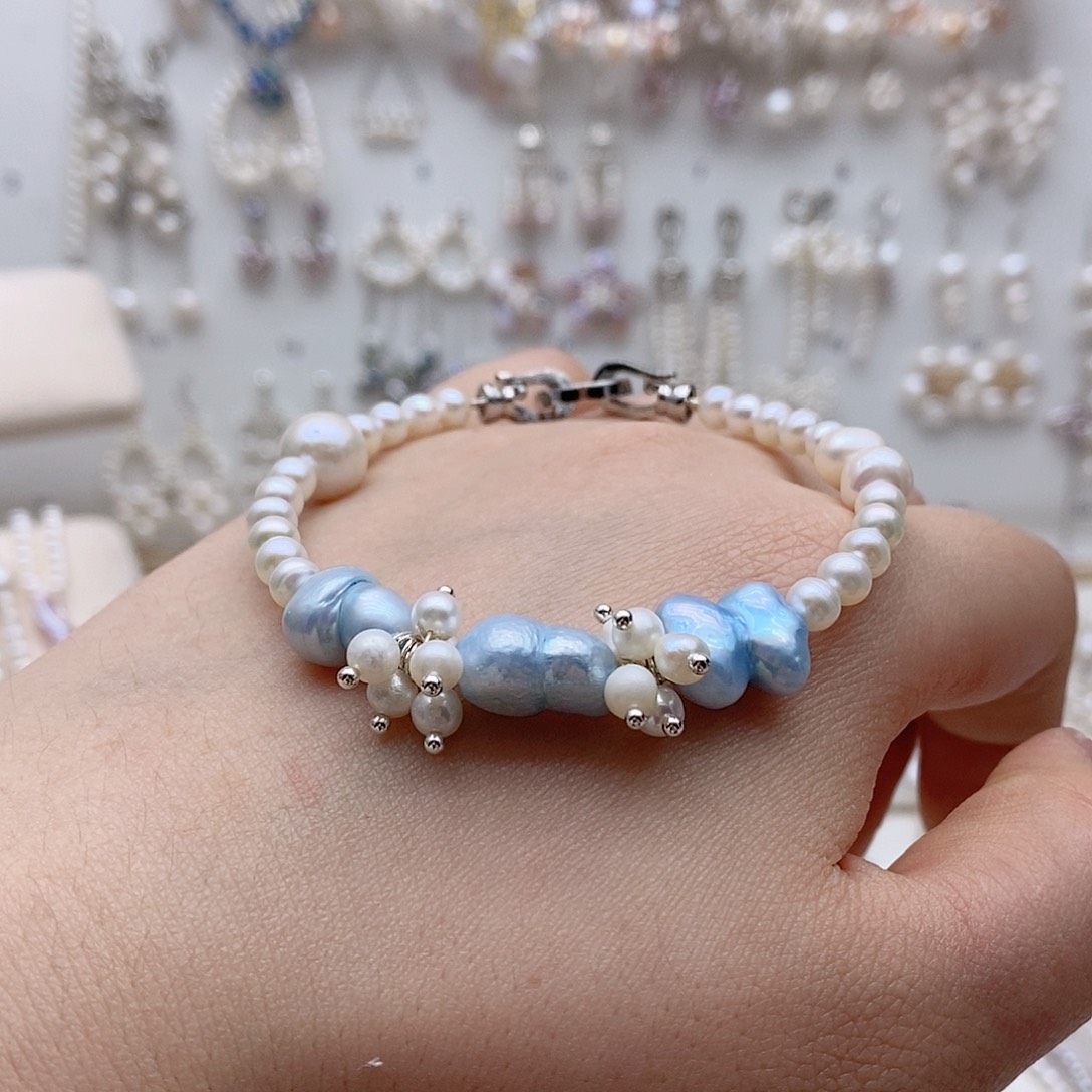 耳饰未镶嵌淡水珍珠