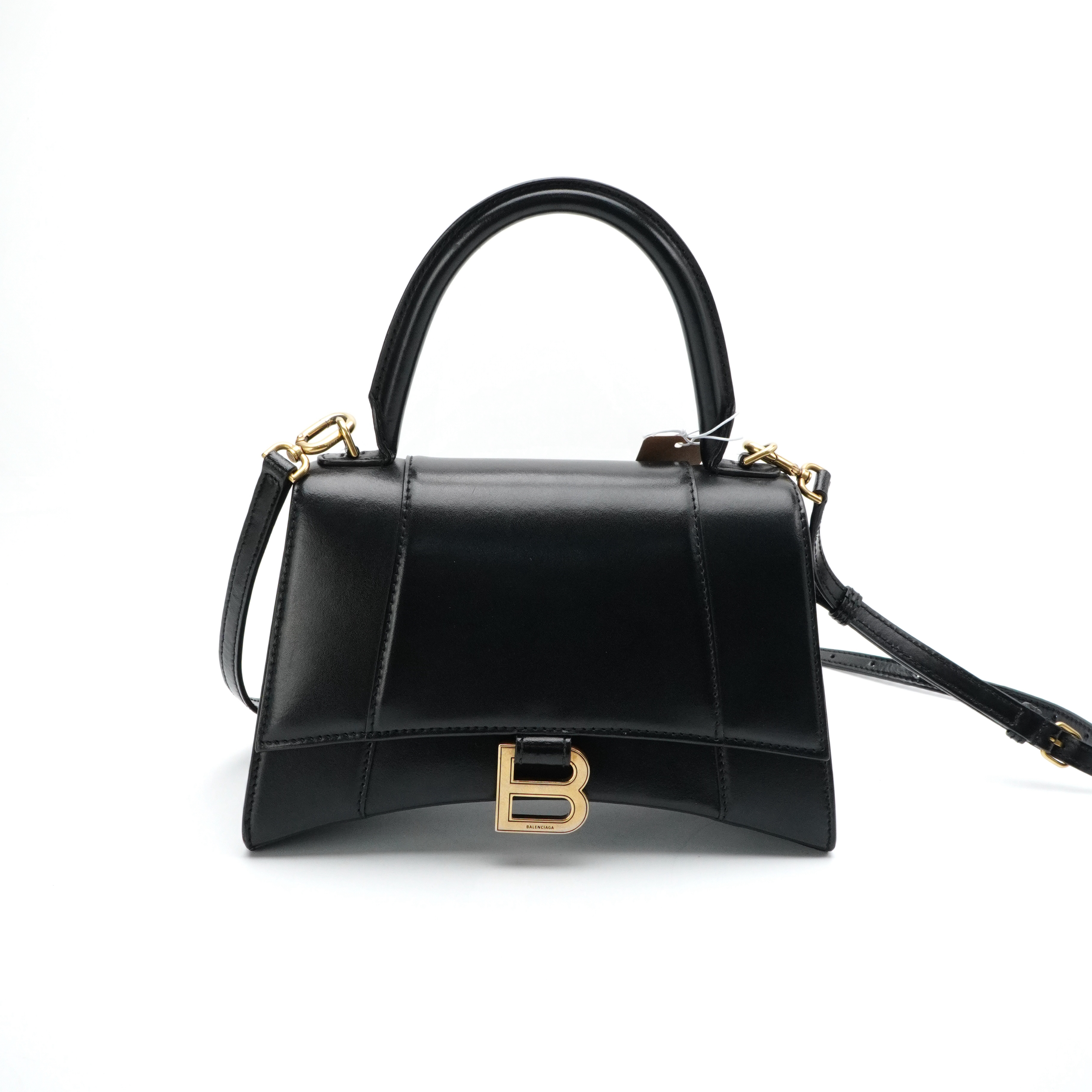 99新 Balenciaga/巴黎世家 Balenciaga巴黎世家黑色沙漏包 11101