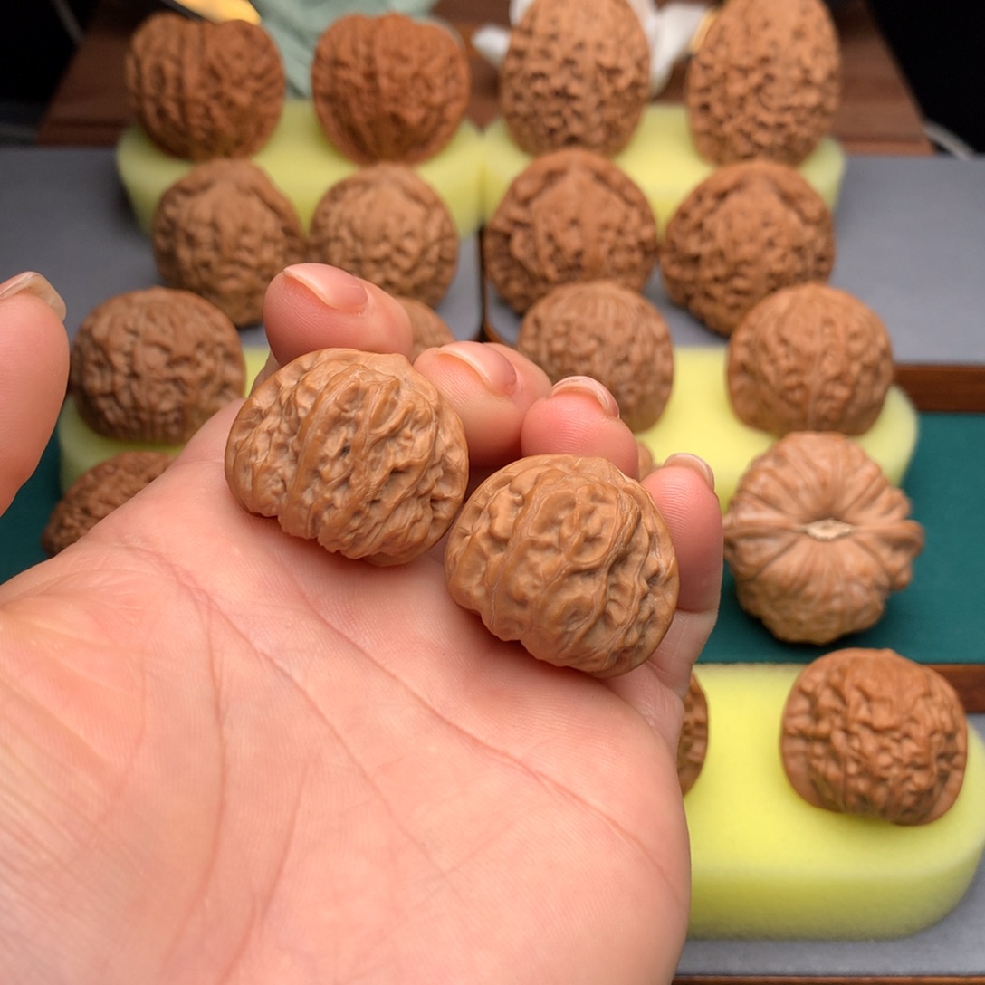 吊坠文玩核桃门头沟元宝手捻