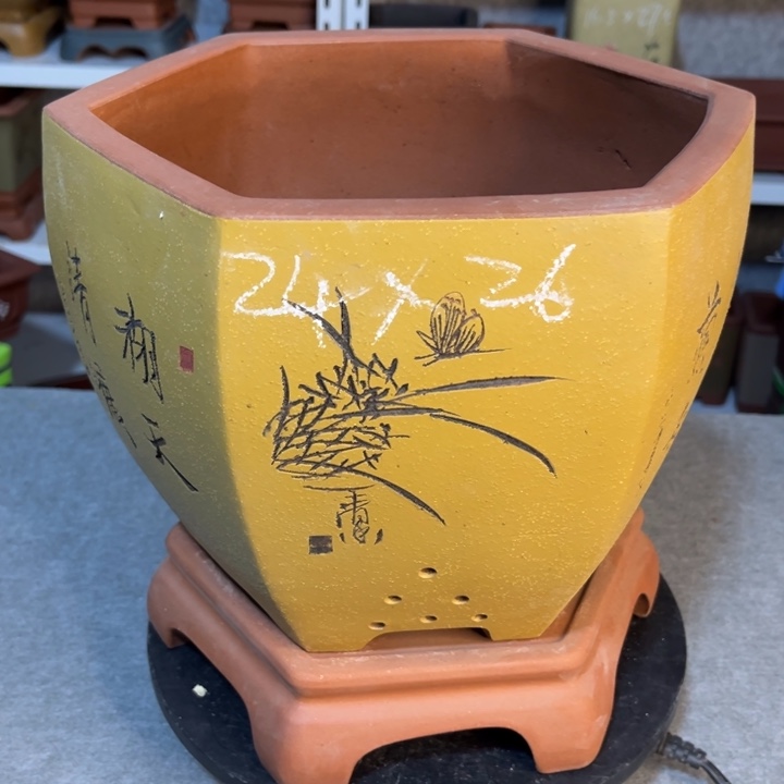 紫砂花盆紫砂花盆