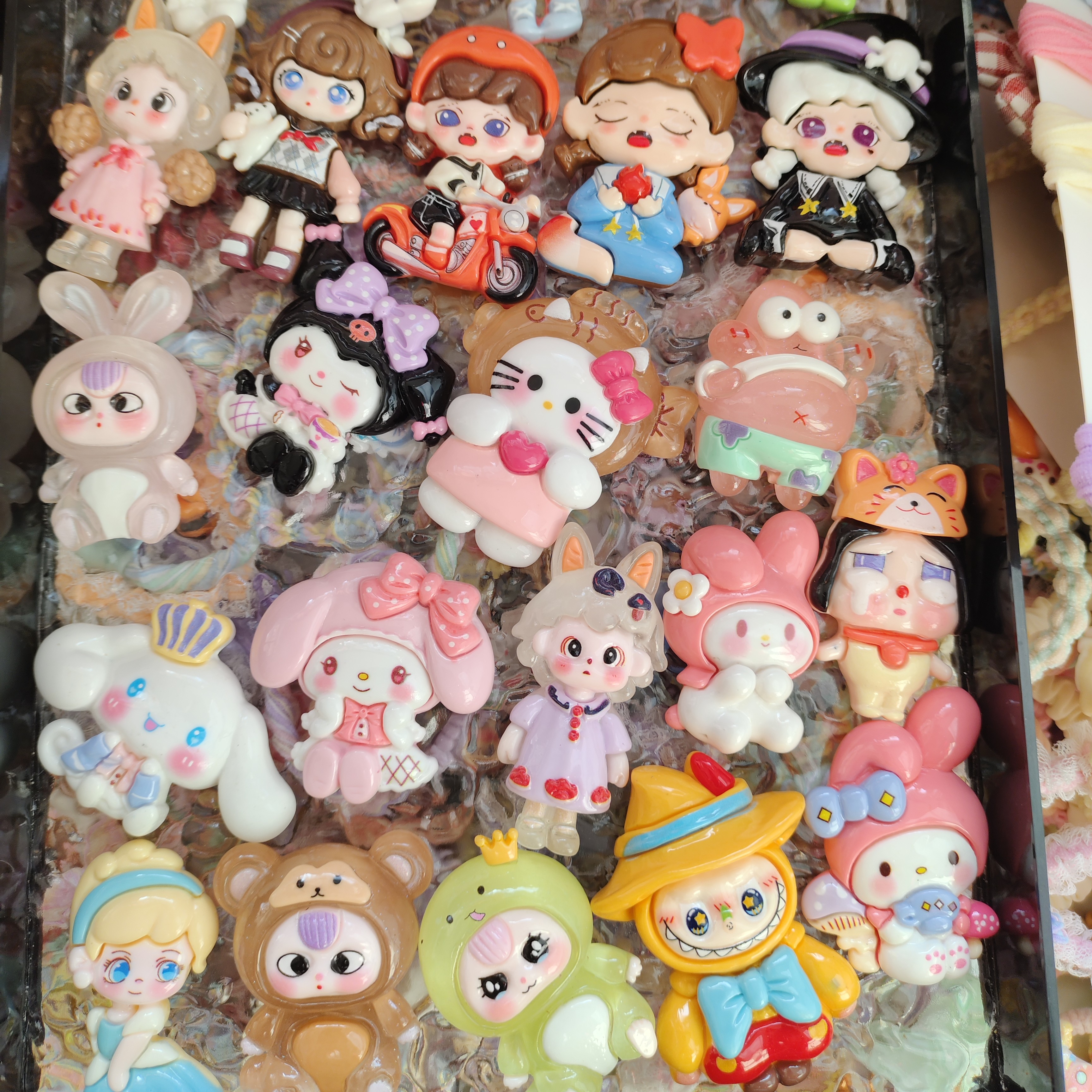 大卡儿童发饰头绳混装款高弹力不伤发