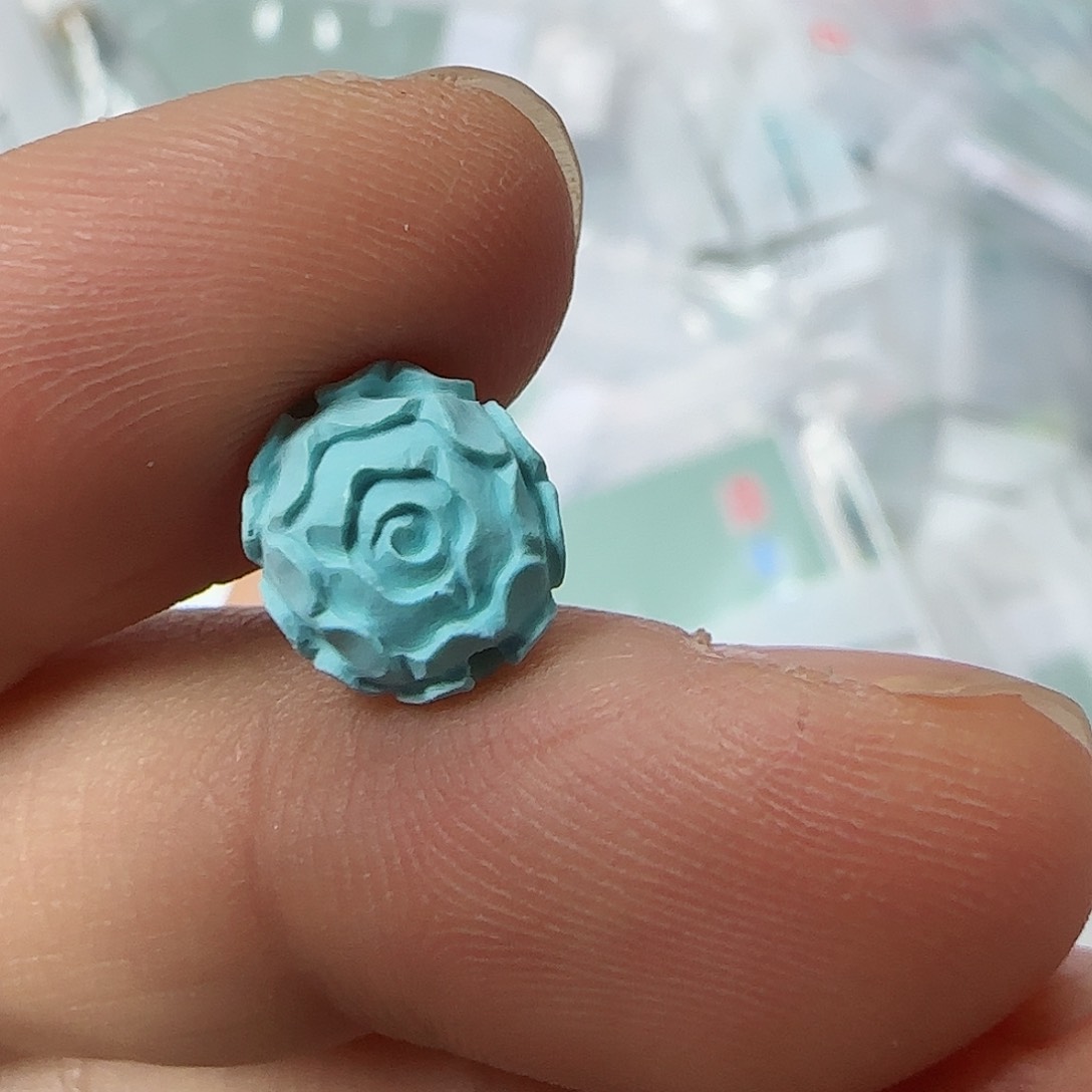 绿松石珠宝半成品未镶嵌