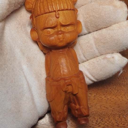 柏木（崖柏）全陈化老料把件