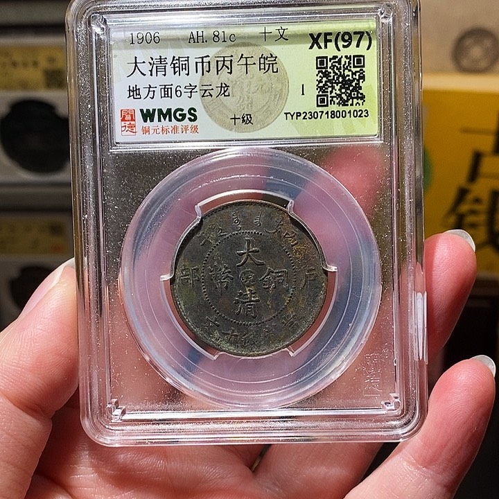 铜瀚海文物A大清铜币1023