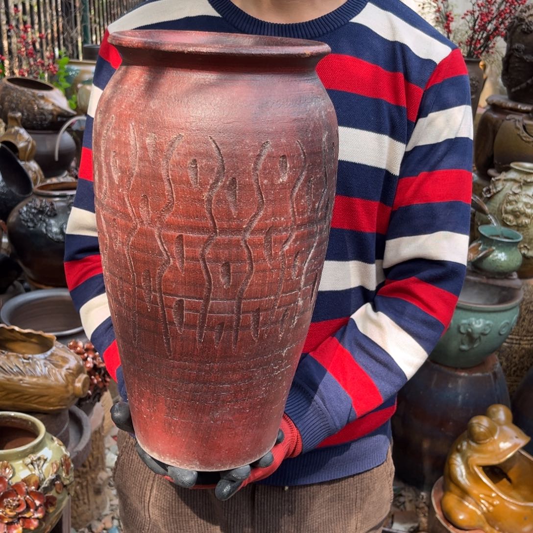 红陶高39口19有孔