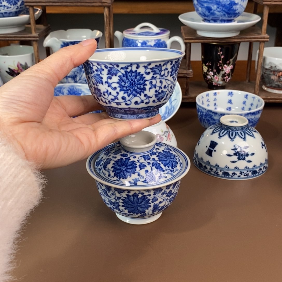 景德镇陶瓷手工手绘