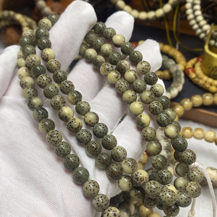 【闪购商品】星月菩提手串原生态石玉料